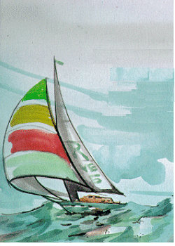 ภาพเรือใบ